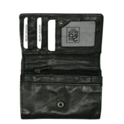 Bear Design Cow Lavato Diana Portemonnee Black -Tas Promotie Winkel cl15572 black 3