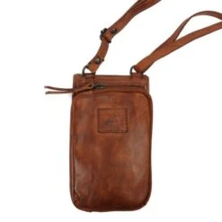Bear Design Elske Telefoontasje Cognac -Tas Promotie Winkel cl41579c7