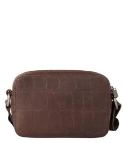 Cowboysbag Big Croco Crossbody Timber Hickory -Tas Promotie Winkel crossbody timber3360 000555 hickory 3