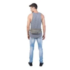 CabinZero Classic 2L Hip Bag Georgian Khaki -Tas Promotie Winkel cz201802 hip bag georgian khaki male model 2