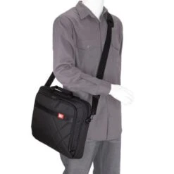 Case Logic® Case Logic DLC117 17" Laptop Briefcase Black -Tas Promotie Winkel dlc117 black thumb8 sized 525x544 2