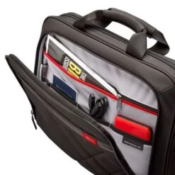 Case Logic® Case Logic DLC117 17" Laptop Briefcase Black -Tas Promotie Winkel dlc117 fs thumb5 sized 525x544 1