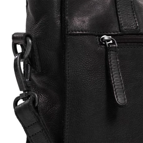 Daniel Ray Berkeley Shopper Schoudertas Zwart 4 Daniel Ray Berkeley Shopper Schoudertas Zwart - Afbeelding 4