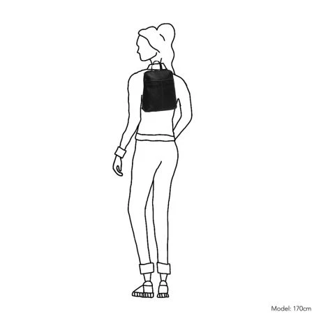 Daniel Ray Miramar Rugtas Zwart 6 Daniel Ray Miramar Rugtas Zwart - Afbeelding 6