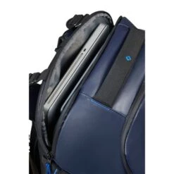 Samsonite Ecodiver Travel Backpack M 55L Blue Nights -Tas Promotie Winkel ecodiver travel backpack laptop compartment 1 3