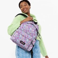 Eastpak Padded Pak'r Rugzak Ditsy White -Tas Promotie Winkel ek000620 u53 alt001 uc220626 mlow