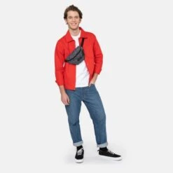 Eastpak Springer Heuptas Knitted Black -Tas Promotie Winkel ek07444w1