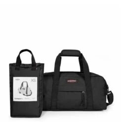 Eastpak Compact + Reistas Black -Tas Promotie Winkel ek77d0082