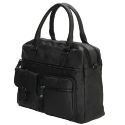 Enrico Benetti Ardèche Laptop Handtas 15" Zwart -Tas Promotie Winkel enrico benetti 66585 handtas black 4