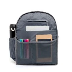 Lefrik Gold Classic Backpack Sage -Tas Promotie Winkel gold classic sage interna