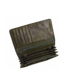 Bear Design Cow Lavato Dames Portemonnee CL9918 Green -Tas Promotie Winkel green cl9918 3