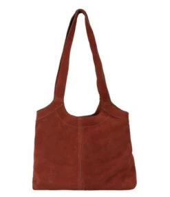 Cowboysbag Suede Handbag Cody Brandy -Tas Promotie Winkel handbag cody 000302 brandy 20962