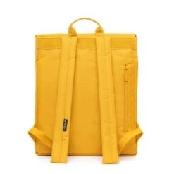 Lefrik Handy Backpack Mini New Mustard -Tas Promotie Winkel handy mini mustard trasera 1