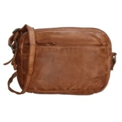 Hide & Stitches Paint Rock Schoudertas 20408 Cognac
