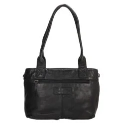 Hide & Stitches Paint Rock Shopper 20404 Zwart -Tas Promotie Winkel hide stitches paint rock shopper 20404 zwart 2