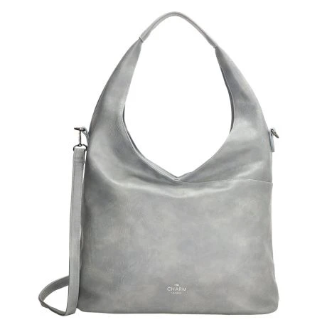 Charm London High Street Shopper Lichtblauw 1 Charm London High Street Shopper Lichtblauw