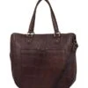 Cowboysbag Big Croco Handbag Midvale Hickory