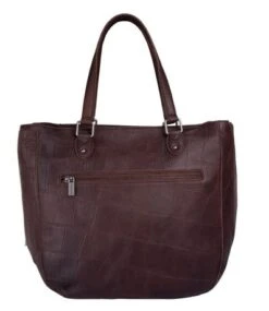 Cowboysbag Big Croco Handbag Midvale Hickory -Tas Promotie Winkel hnadbag midvale3359 000555 hickory 3