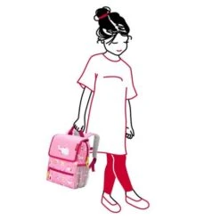 Reisenthel Backpack Kids ABC Friends Pink -Tas Promotie Winkel ie30662