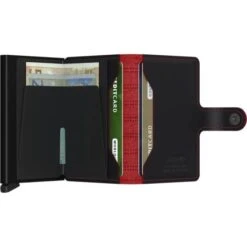 Secrid Mini Wallet Portemonnee Fuel Black-Red -Tas Promotie Winkel image 3 5 5