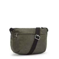 Kipling Izellah Schoudertas Green Moss 9 Kipling Izellah Schoudertas Green Moss -Tas Promotie Winkel izellah green moss 3