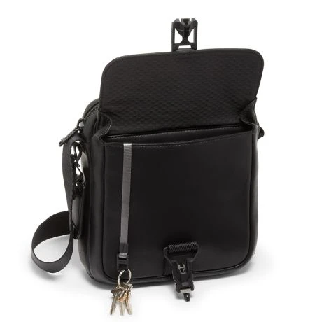 Tumi Alpha Bravo Junior Crossbody Black Leather 2 Tumi Alpha Bravo Junior Crossbody Black Leather - Afbeelding 2