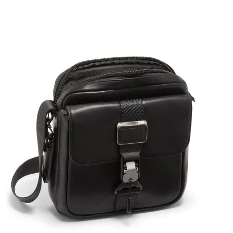 Tumi Alpha Bravo Junior Crossbody Black Leather 3 Tumi Alpha Bravo Junior Crossbody Black Leather - Afbeelding 3