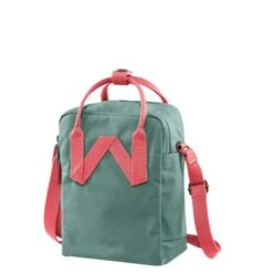 Fjallraven Fjällräven Kanken Sling Shoulderbag Frost Green-Peach Pink -Tas Promotie Winkel kanken sling 23797 664 319 b main fjr