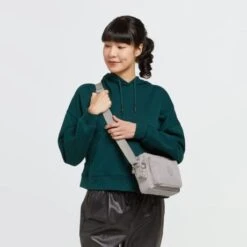 Kipling Abanu Medium Crossbody Grey Gris -Tas Promotie Winkel ki707689l00 999 9 1