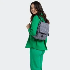 Kipling City Pack Mini Backpack Blackish Tile 11 Kipling City Pack Mini Backpack Blackish Tile -Tas Promotie Winkel kpki4628y73 9