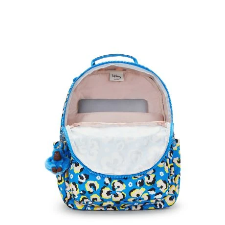 Kipling Seoul Rugzak Leopard Floral 3 Kipling Seoul Rugzak Leopard Floral - Afbeelding 3