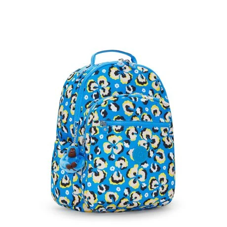 Kipling Seoul Rugzak Leopard Floral 2 Kipling Seoul Rugzak Leopard Floral - Afbeelding 2