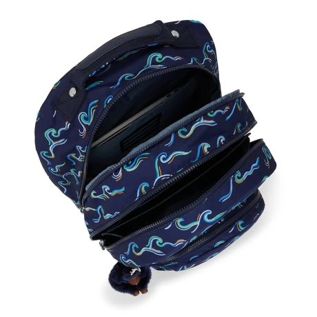 Kipling Class Room Rugzak Fun Ocean Print 2 Kipling Class Room Rugzak Fun Ocean Print - Afbeelding 2