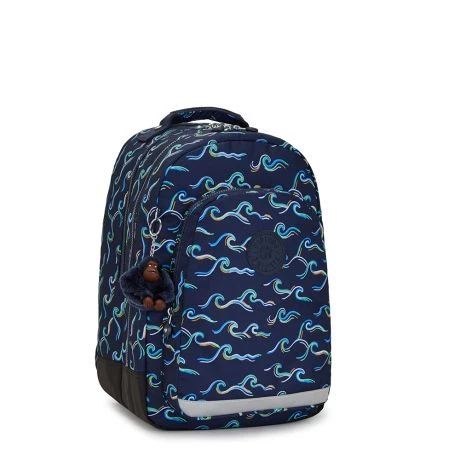 Kipling Class Room Rugzak Fun Ocean Print 3 Kipling Class Room Rugzak Fun Ocean Print - Afbeelding 3