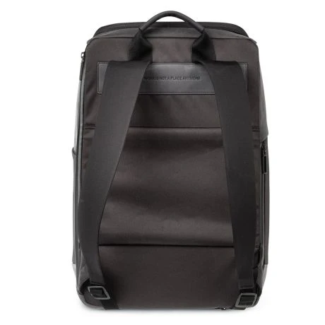 Salzen Alpha Backpack Leather Charcoal Black 3 Salzen Alpha Backpack Leather Charcoal Black - Afbeelding 3