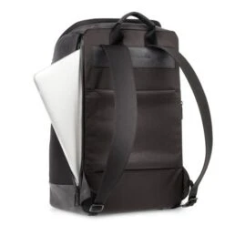 Salzen Alpha Backpack Leather Charcoal Black 13 Salzen Alpha Backpack Leather Charcoal Black -Tas Promotie Winkel large jpg zen bac 005 801 salzen sleek line alpha backpack leather charcoal black 4