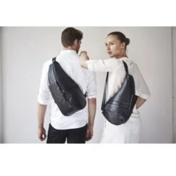 The Healthy Back Bag Leather S Black -Tas Promotie Winkel leathersm 1