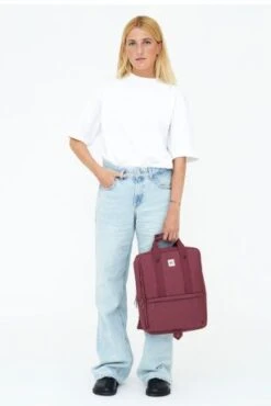 Lefrik Smart Daily Backpack Laptop 13" Plum -Tas Promotie Winkel lefrik ecommerce smart daily plum 2