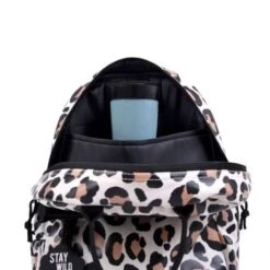 Little Legends Kinderrugzak Large Skateboard Leopard Shark -Tas Promotie Winkel leopard skate
