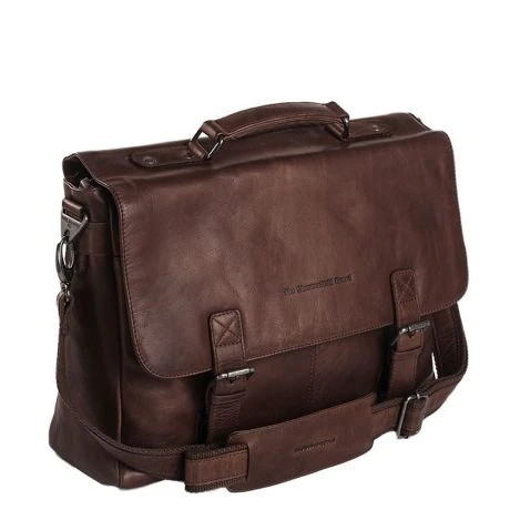 Chesterfield Belfast Business Schoudertas 15.6" Brown 1 Chesterfield Belfast Business Schoudertas 15.6" Brown