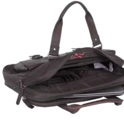 Chesterfield Dylan Laptop Schoudertas 17" Brown 6 Chesterfield Dylan Laptop Schoudertas 17" Brown -Tas Promotie Winkel leren laptoptas bruin dylan 2