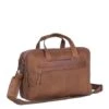 Chesterfield Ryan Laptop Schoudertas Large 17" Cognac