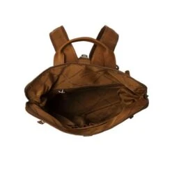 Chesterfield Dali Rugzak Cognac -Tas Promotie Winkel leren rugzak cognac dali 2