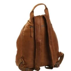 Chesterfield Manchester Rugzak Cognac 8 Chesterfield Manchester Rugzak Cognac -Tas Promotie Winkel leren rugzak cognac manchester 5