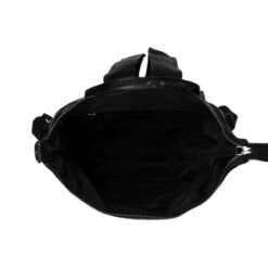 Chesterfield Manchester Rugzak Black -Tas Promotie Winkel leren rugzak zwart manchester 2