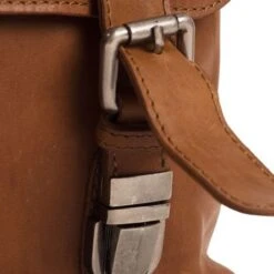 Chesterfield Jules Schoudertas Cognac -Tas Promotie Winkel leren schoudertas cognac jules 2