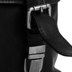Chesterfield Jules Schoudertas Black -Tas Promotie Winkel leren schoudertas zwart jules 2