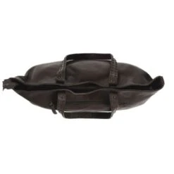 Chesterfield Kansas Schoudertas 14" Brown -Tas Promotie Winkel leren shopper bruin kansas 4