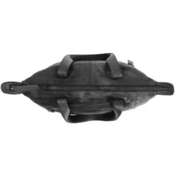 Chesterfield Black Label Adeline Schoudertas 12" Black -Tas Promotie Winkel leren shopper zwart adeline black label 3