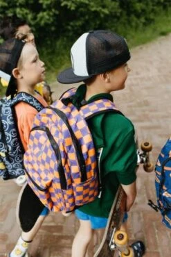 Little Legends Kinderrugzak L Multi Checkerboard -Tas Promotie Winkel little legends backpack multi checkerboard 5
